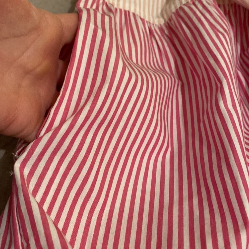 FREE ASSEMBLY Pink Tiered Midi Sundress with Spaghetti Straps. Size Xs - Picture 13 of 13